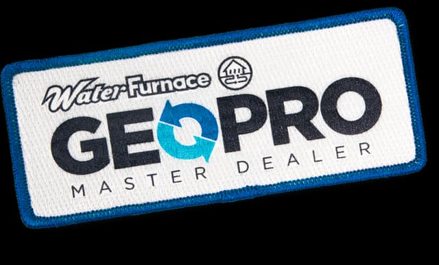 WaterFurnace GeoPro dealer badge