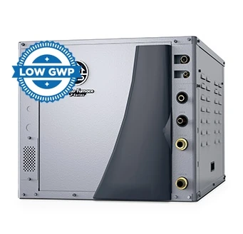 A WaterFurnace 7 Series 700R11 indoor split geothermal unit